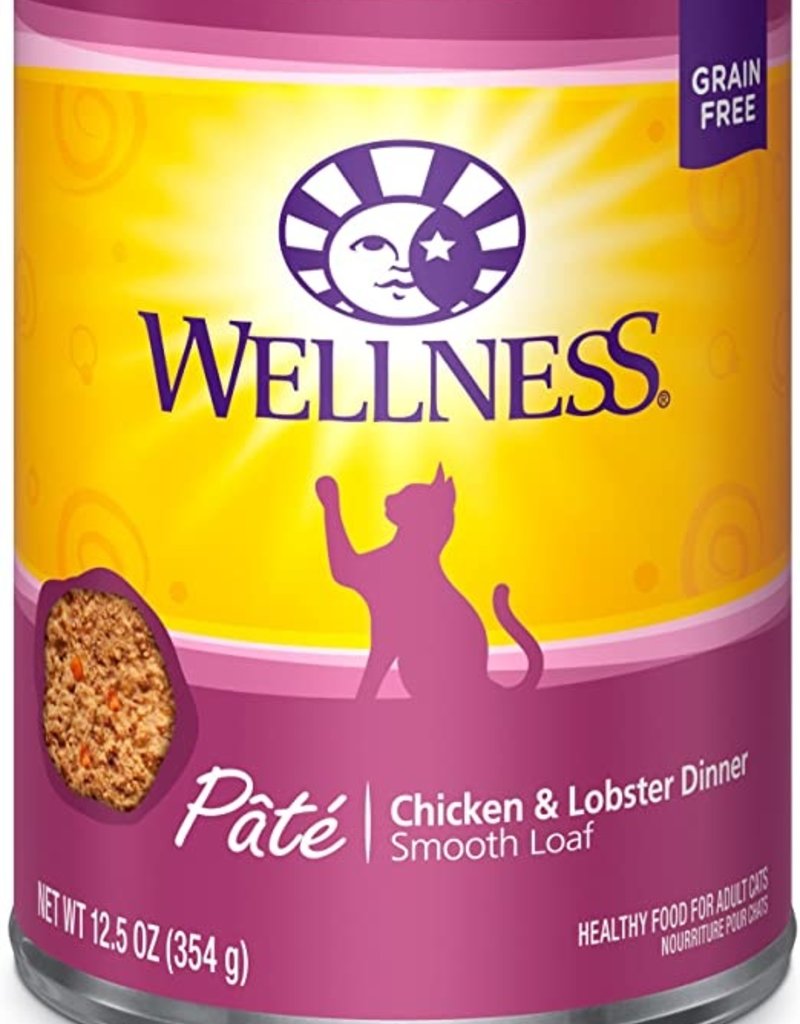 Wellness Pet Food Feline Grain-Free Chicken & Lobster Dinner