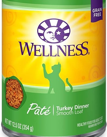 Wellness Pet Food Feline Grain-Free Turkey Dinner