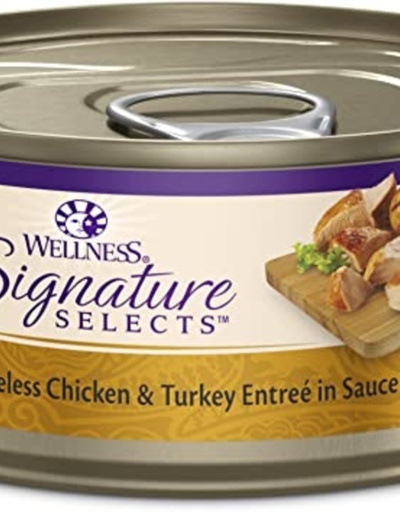 Wellness Pet Food Feline Grain-Free Signature Selects Chicken & Turkey