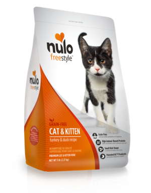 Nulo Feline Grain-Free Freestyle Cat & Kitten - Turkey & Duck Recipe