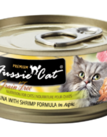Fussie Cat Feline Grain-Free Tuna with Shrimp Dinner