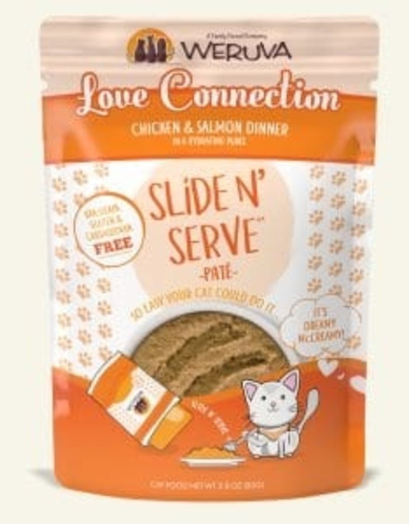WERUVA Feline Grain-Free Slide n' Serve Love Connection