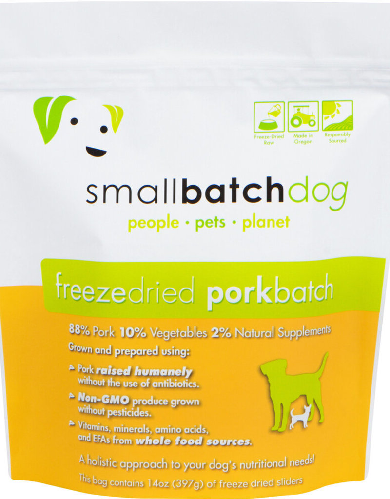 SmallBatch Pets Canine Freeze-Dried Pork Recipe