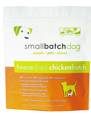 SmallBatch Pets Canine Freeze-Dried Chicken Recipe