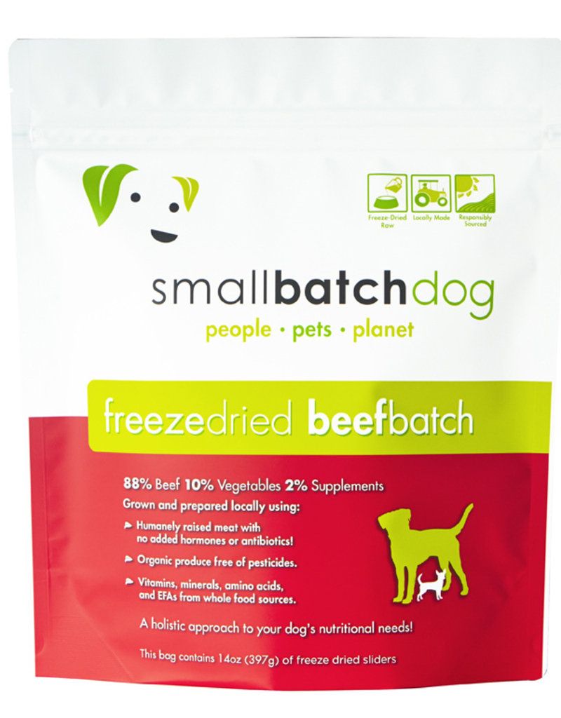 SmallBatch Pets Canine Freeze-Dried Beef Recipe