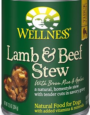 Wellness Pet Food Canine Whole Grain Homestyle Lamb & Beef Stew