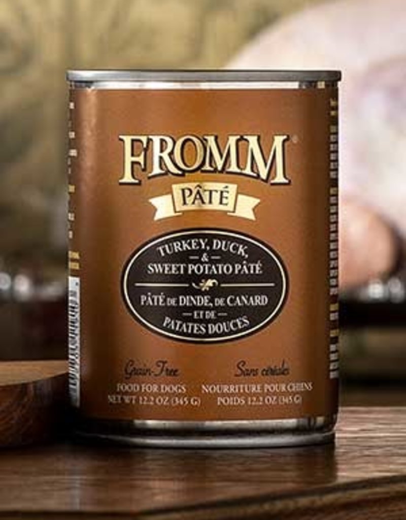 Fromm Family Pet Foods Canine Grain-Free Turkey & Duck Pate