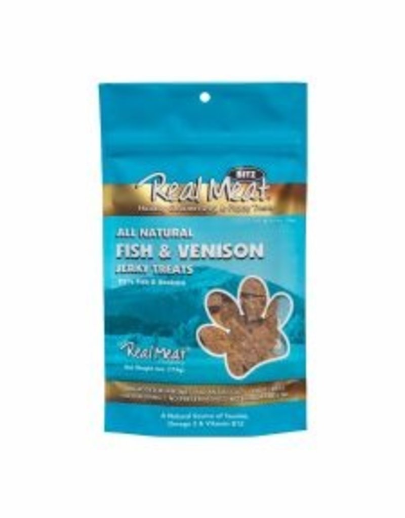 Real Meat Canine Air-Dried Fish & Venison Treat