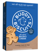 Buddy Biscuits Canine Whole Grain Bacon & Cheese Biscuits