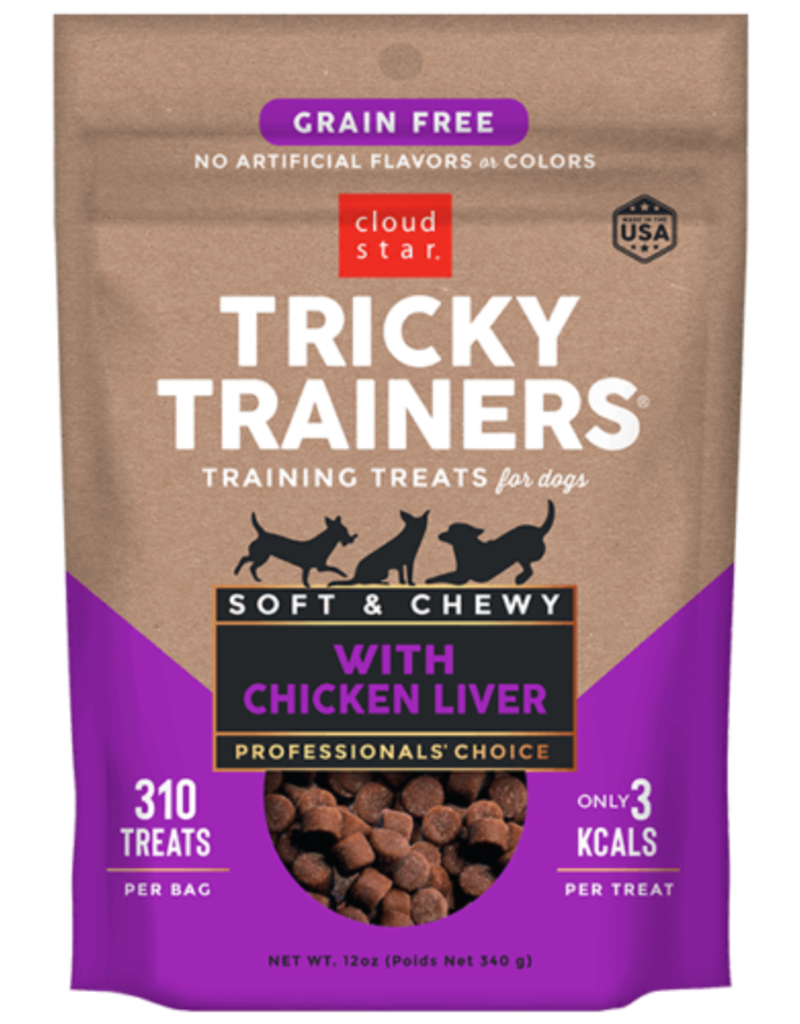 Cloud Star Canine Grain-Free Tricky Trainer Chewy Liver