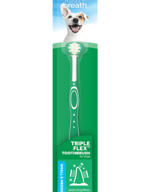 TropiClean TripleFlex Toothbrush for Dogs