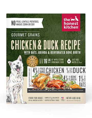 The Honest Kitchen Canine Gourmet Grain Dehydrated Chicken & Duck