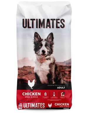 Ultimates Canine Whole Grain Chicken & Rice Recipe