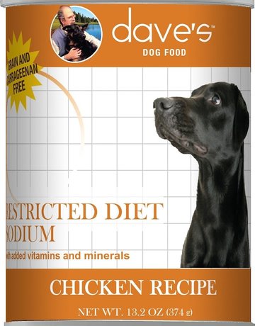 Daves Pet Food Canine Grain-Free Low Sodium - Chicken Recipe