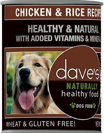 Daves Pet Food Canine Whole Grain Naturally Healthy Chicken & Rice
