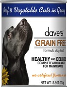 Daves Pet Food Canine Grain-Free Beef & Vegetable Cuts in Gravy
