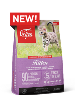 Orijen Feline Grain-Free Kitten Recipe