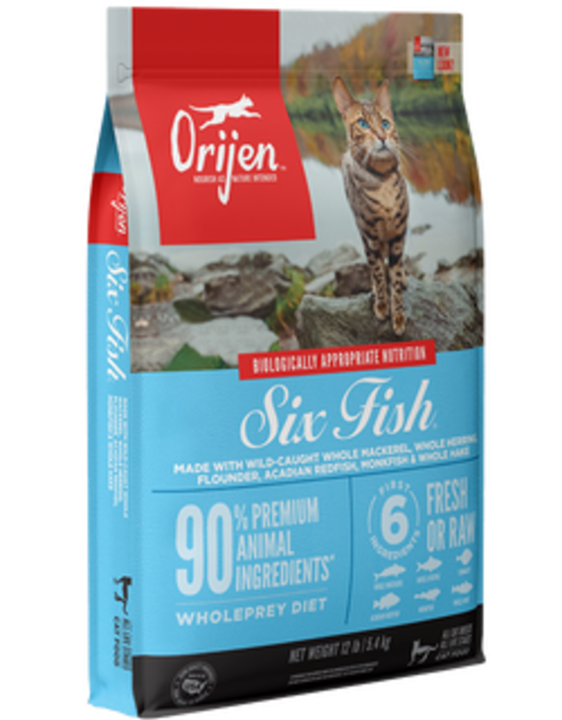 Orijen Feline Grain-Free Six Fish Recipe