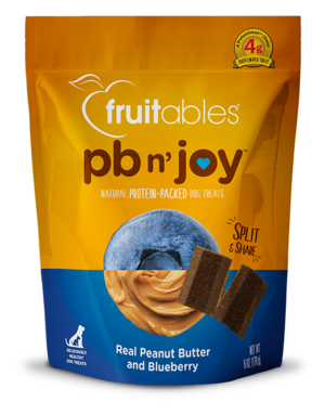 Fruitables Canine Grain-Free PB n' Joy Peanut Butter & Blueberry