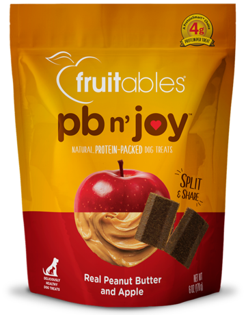 Fruitables Canine Grain-Free PB n' Joy Peanut Butter & Apple