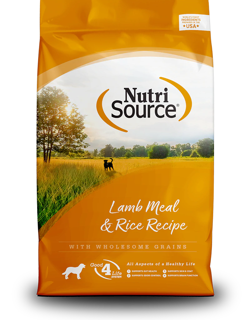 NutriSource Canine Whole Grain Lamb & Rice Recipe