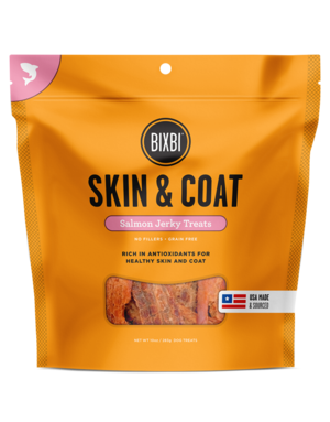 Bixbi Pet Canine Grain-Free Skin & Coat Salmon Jerky