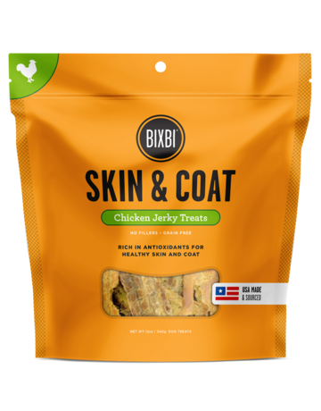 Bixbi Pet Canine Grain-Free Skin & Coat Chicken Jerky