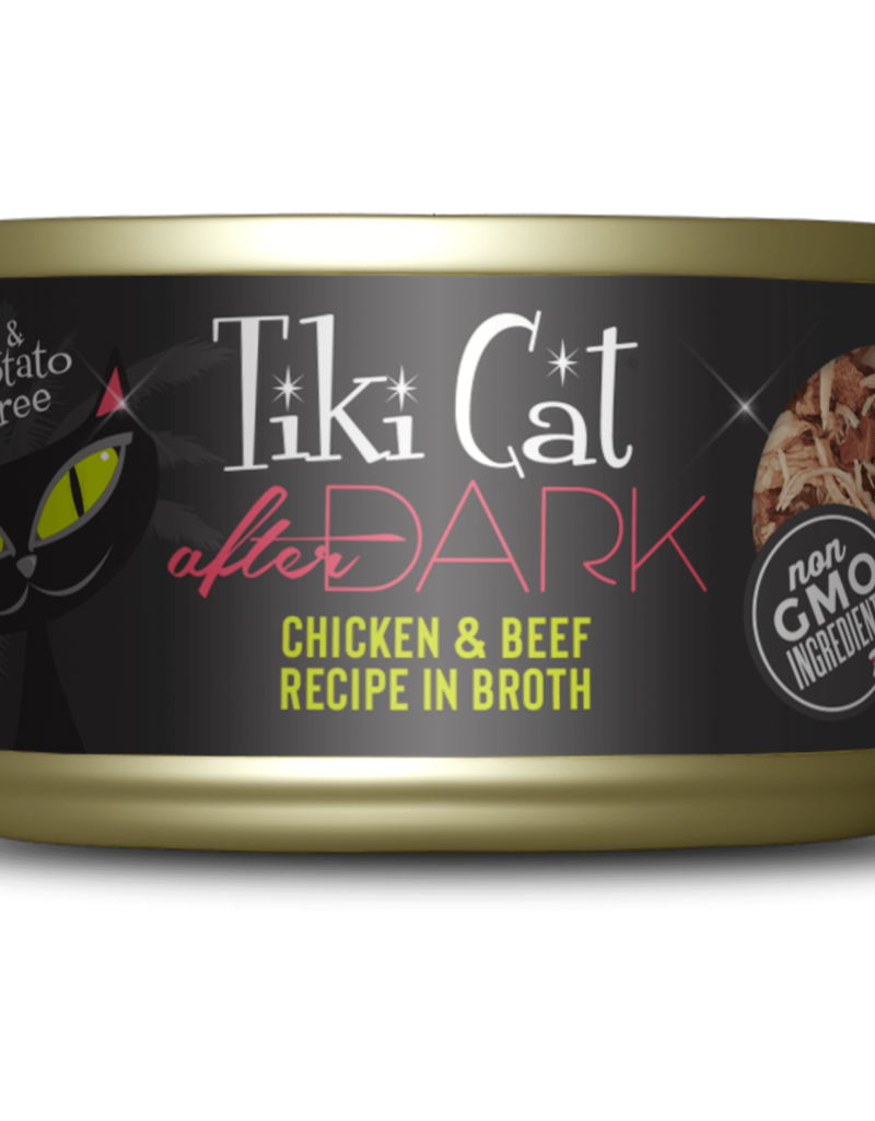 Tiki Pets Feline Grain-Free Chicken & Beef Recipe in Broth
