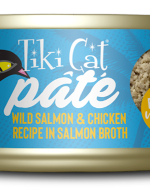 Tiki Pets Feline Grain-Free Wild Salmon & Chicken Pate