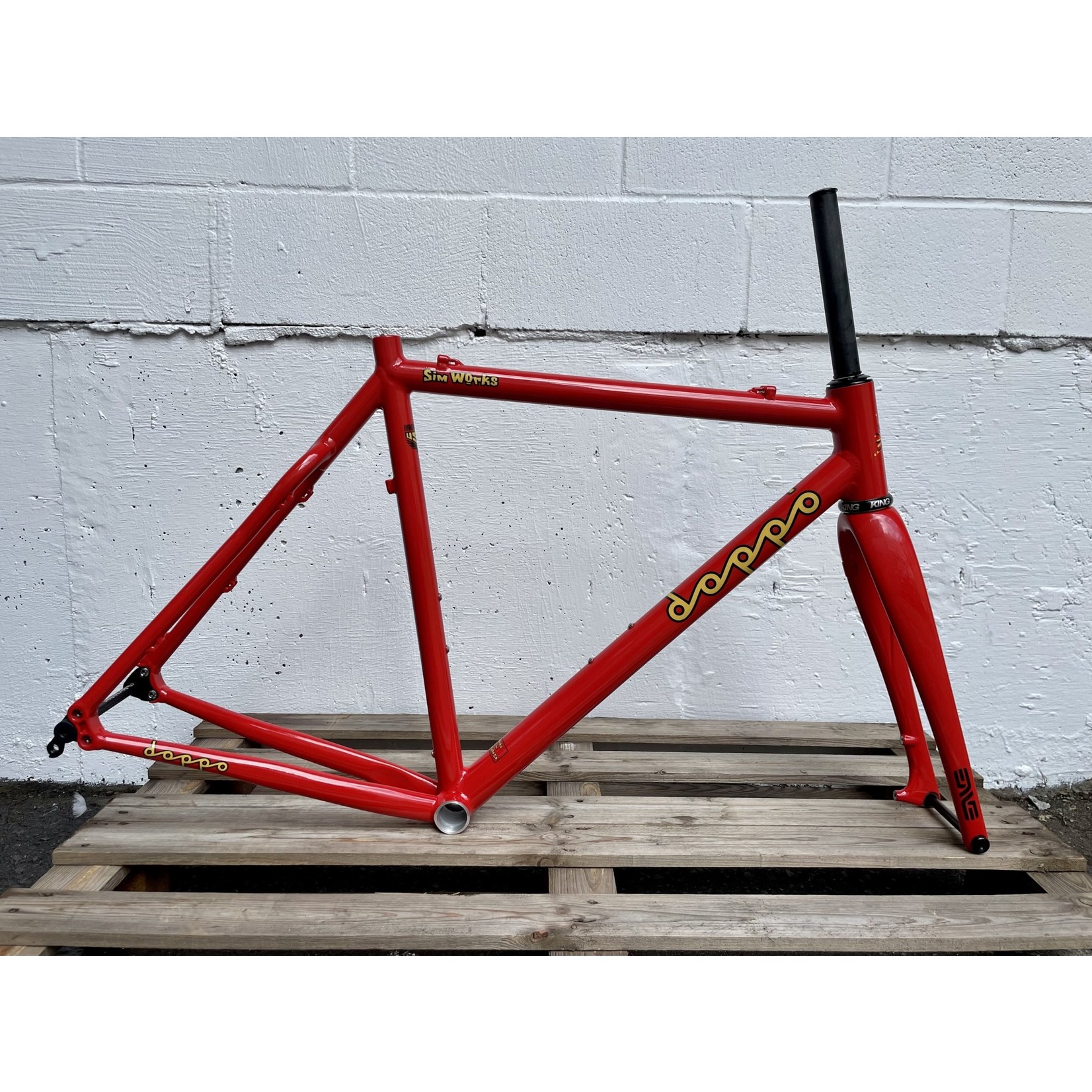 SimWorks Sim Works Limited Edition Doppo Racer Frameset 52cm W/ King Headset