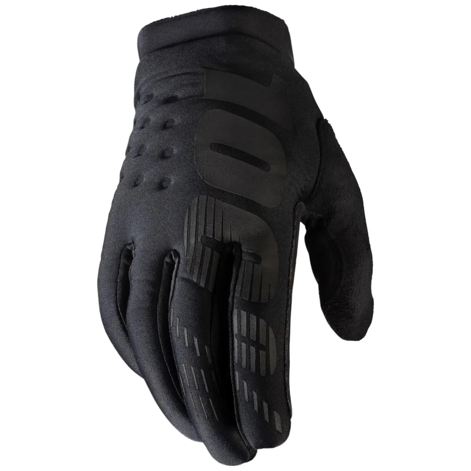 100% 100% Brisker Cold Weather Gloves, Black, Womens