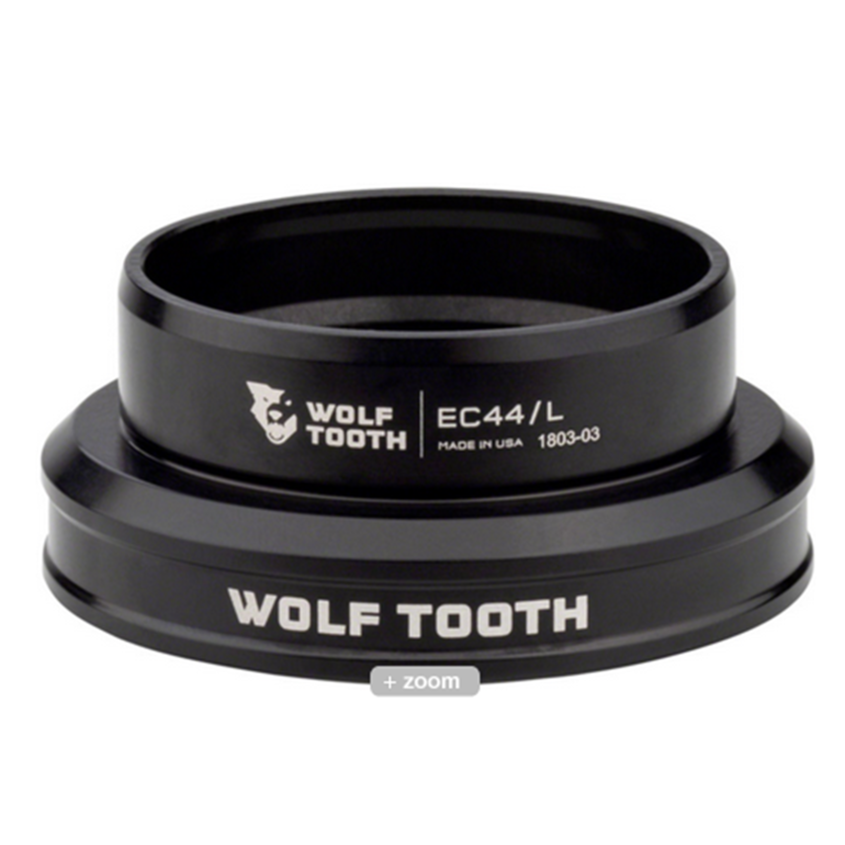 < Wolf Tooth Headset Lower EC44/40, Black