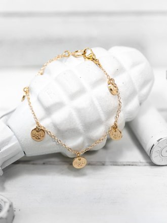 BRASS & UNITY MULTI CHARM BRACELET BRASS & UNITY MULTI CHARM BRACELET