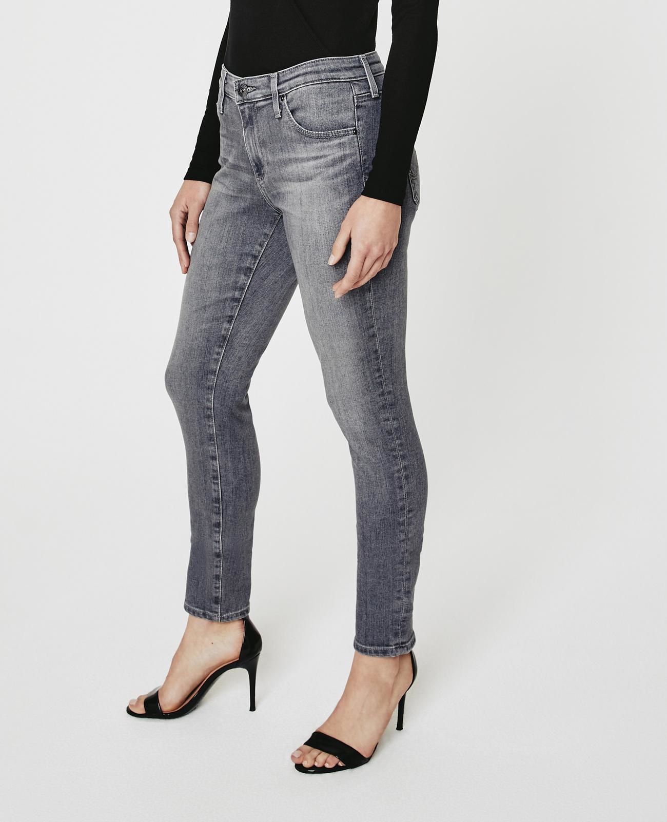 Skinny jeans The Legging Ankle in grey - AG Jeans