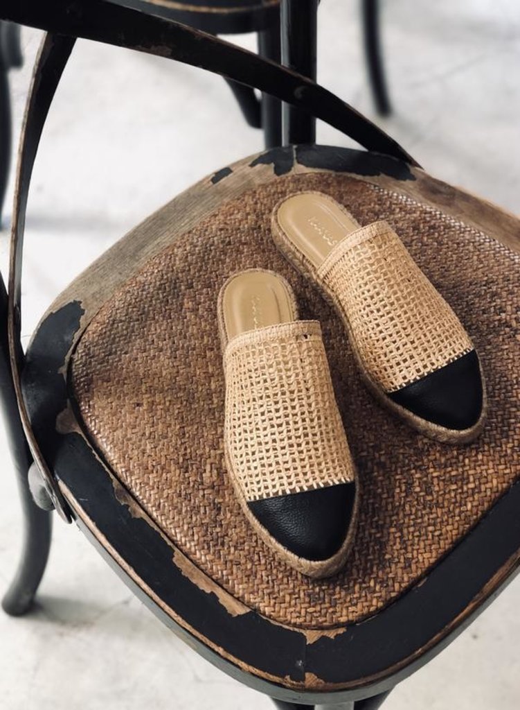 KAANAS PALAU FISHNET MULE ESPADRILLE