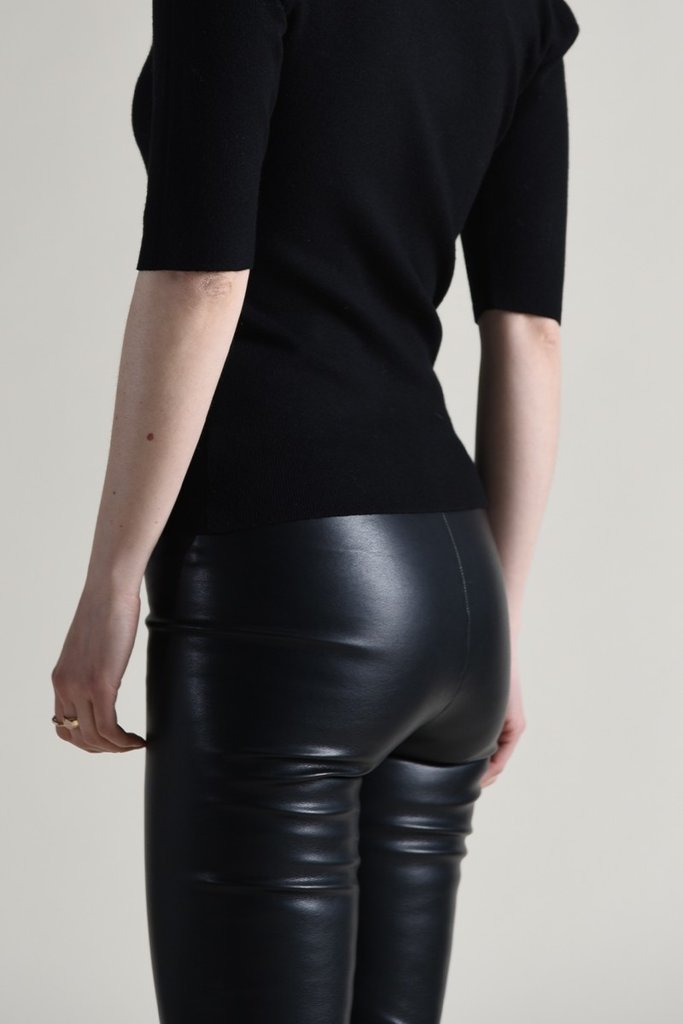 MOLLY BRACKEN MY FAV FAUX LEATHER LEGGINGS