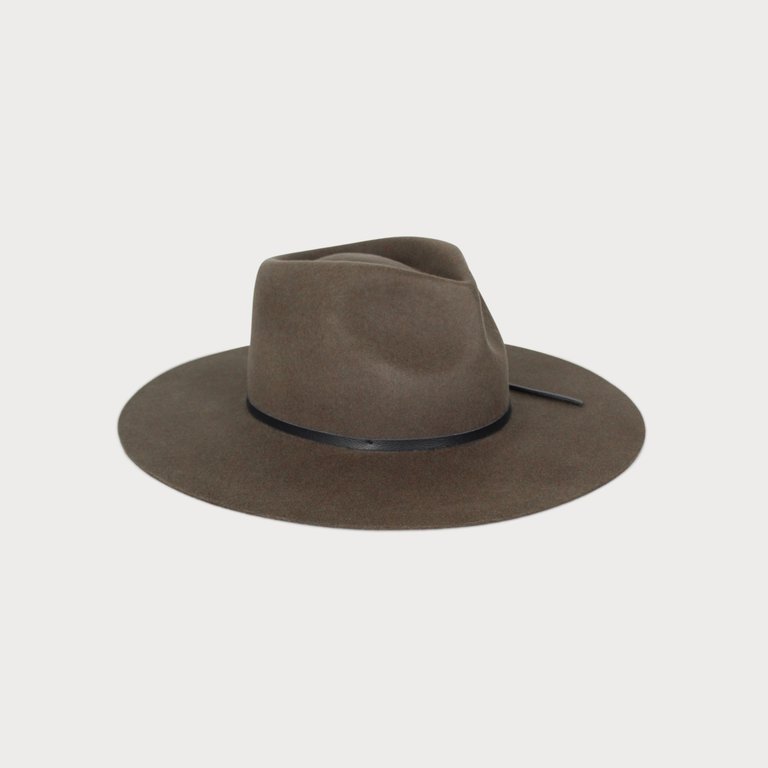ACE OF SOMETHING BRONCO FEDORA TRUFFLE O/S