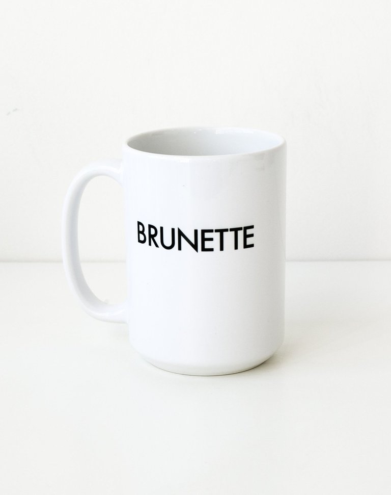 BRUNETTE THE LABEL BRUNETTE MUG