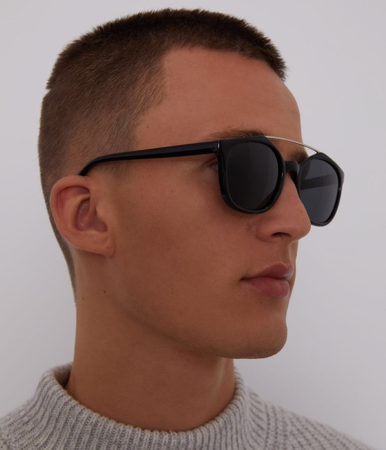 MATT & NAT NESSON SIMPLE BLACK SUNGLASSES