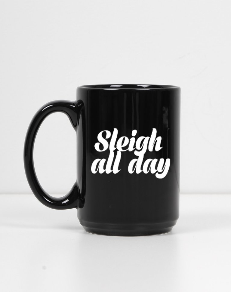 BRUNETTE THE LABEL SLEIGH MUG