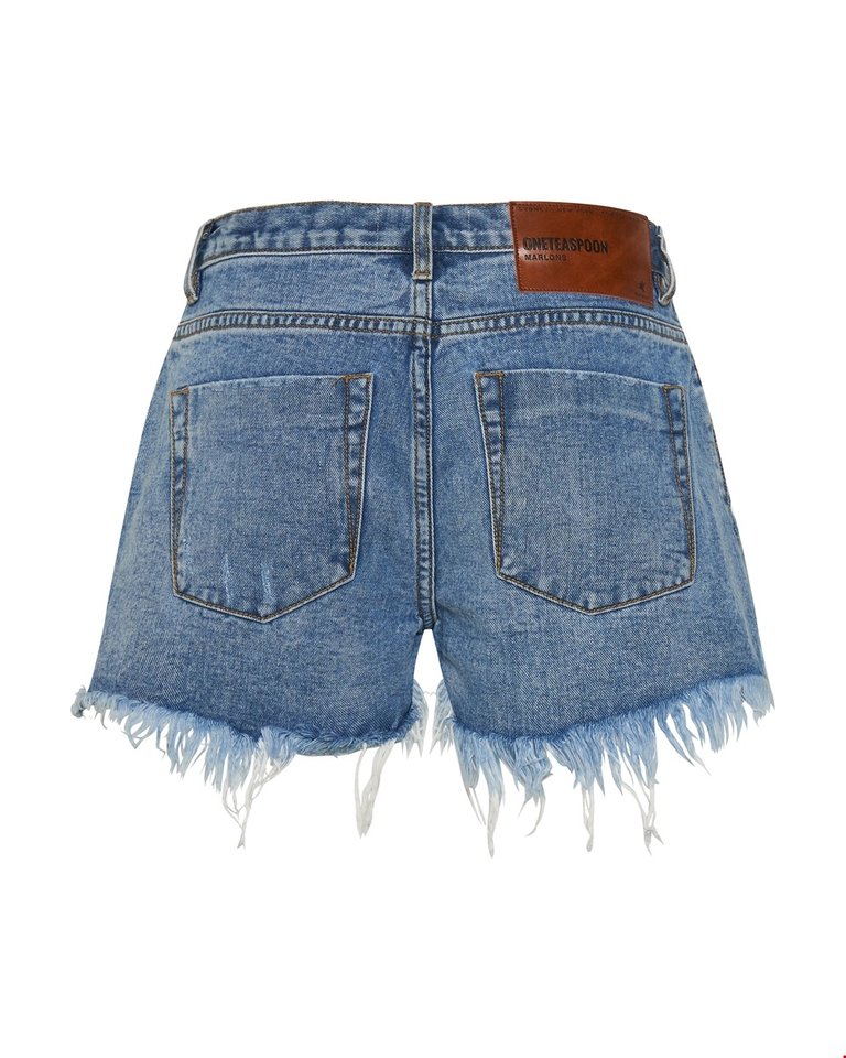 ONE TEASPOON MARLONS LOW WAIST BOYFRIEND SHORT