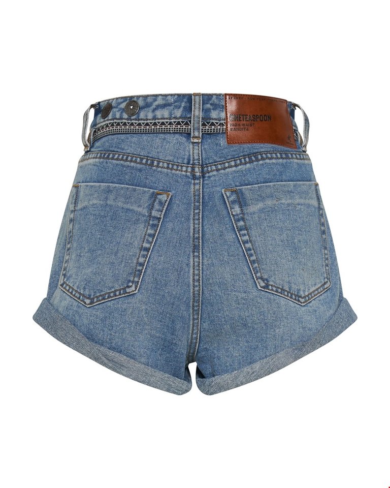 ONE TEASPOON BANDITS HIGH WAIST DENIM SHORT