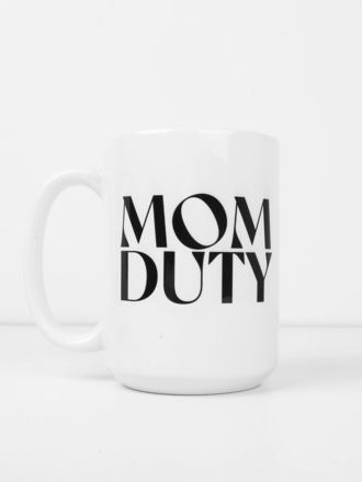 BRUNETTE THE LABEL MOM DUTY MUG