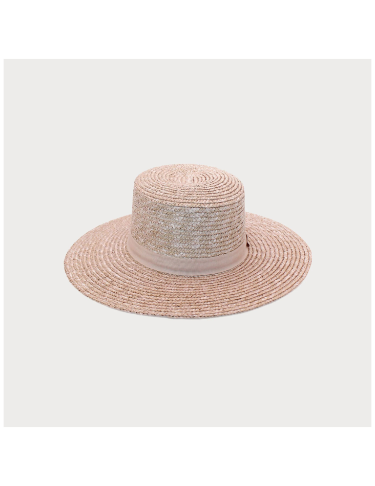 ACE OF SOMETHING VINCENZA WHEAT STRAW BOATER