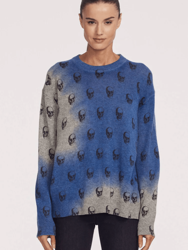 Cashmere Knit Skull Cashmere Brand Sweater Alexander McQueen Skull