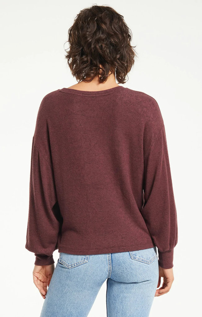 Z SUPPLY MIRA MARLED TOP