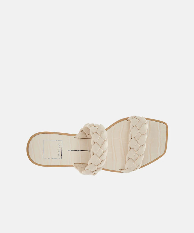 DOLCE VITA INDY SANDALS IN IVORY STELLA