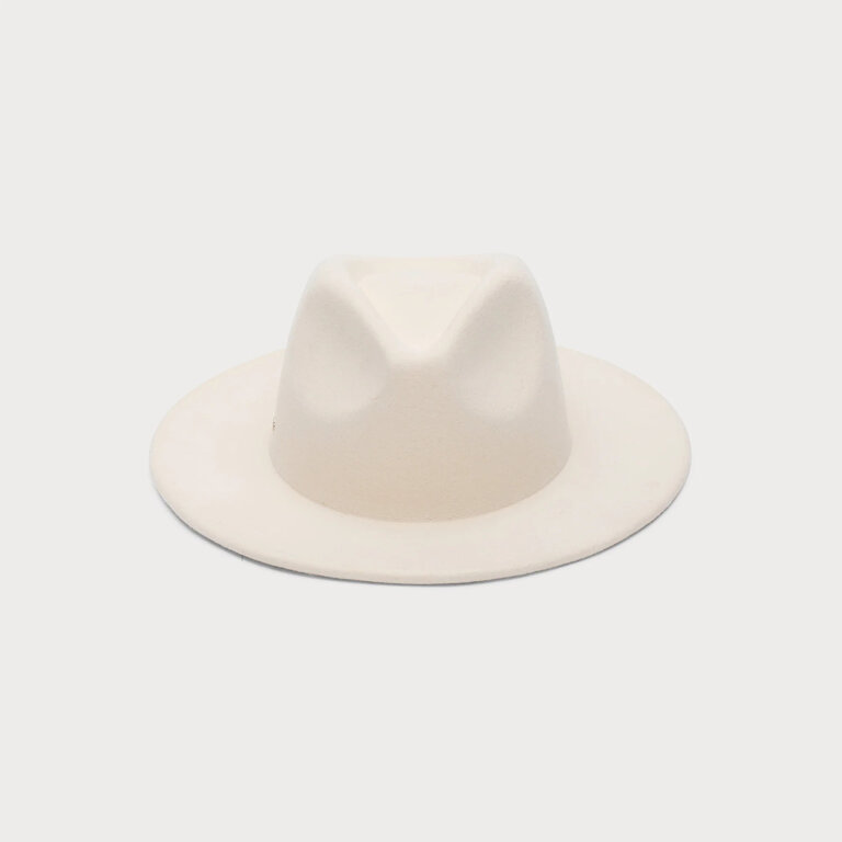 ACE OF SOMETHING KAIA FEDORA IN WHITE