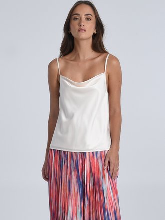 CLEAN LINES CAMI IN FOREST POOL - Honest Boutique