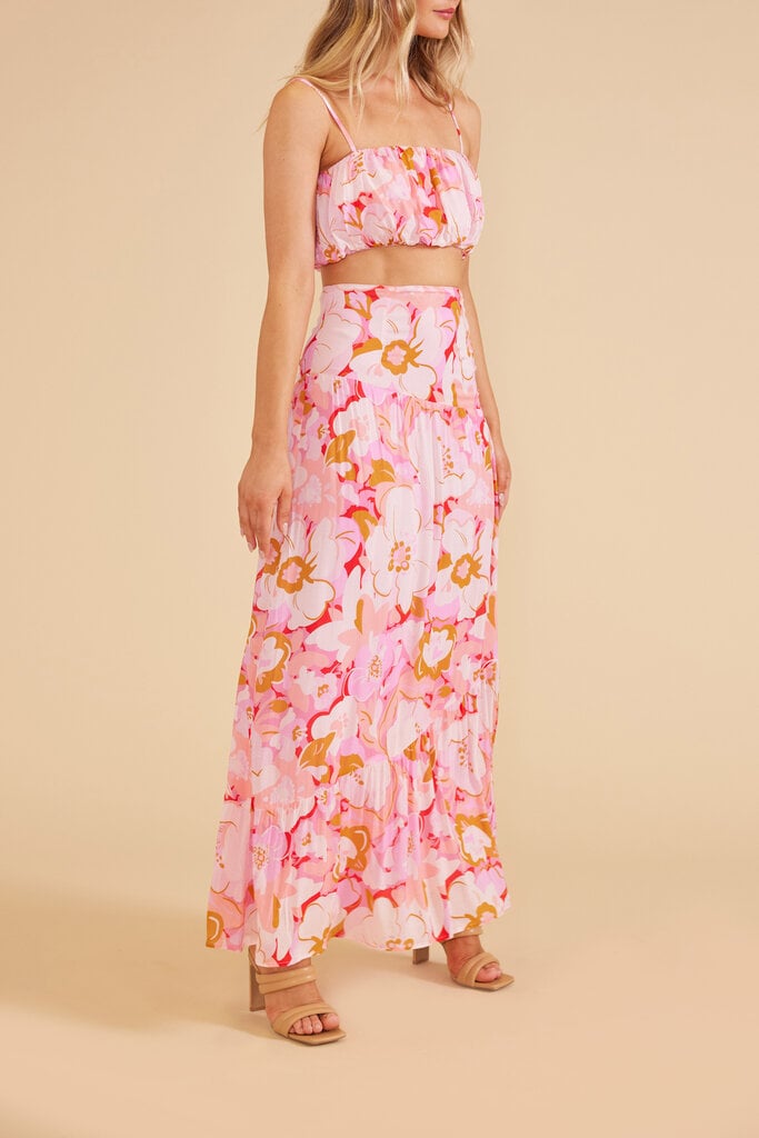 MINKPINK JOSIE MAXI SKIRT IN FLORAL